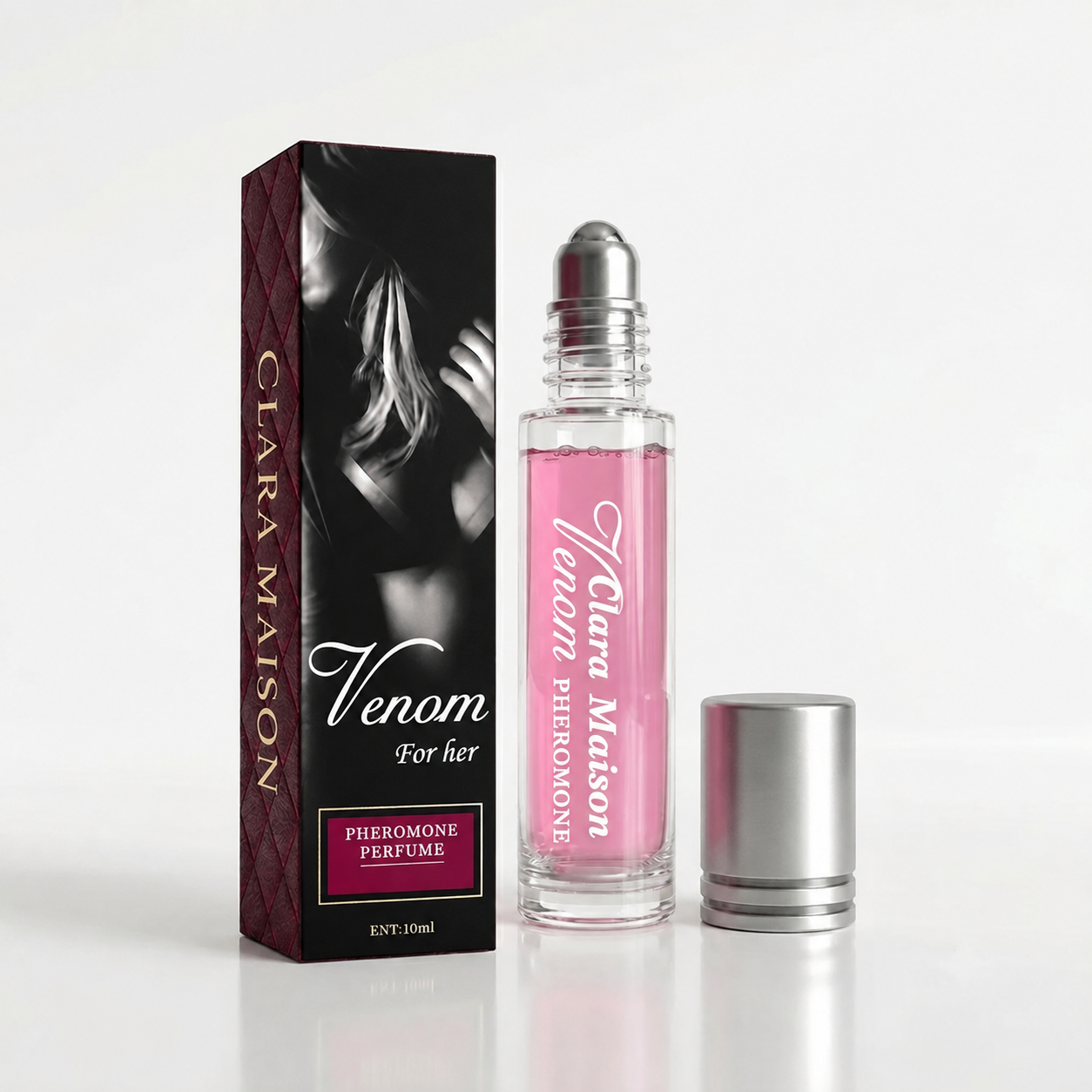 Perfume de Feromonas Venom – Confianza irresistible en cada gota.