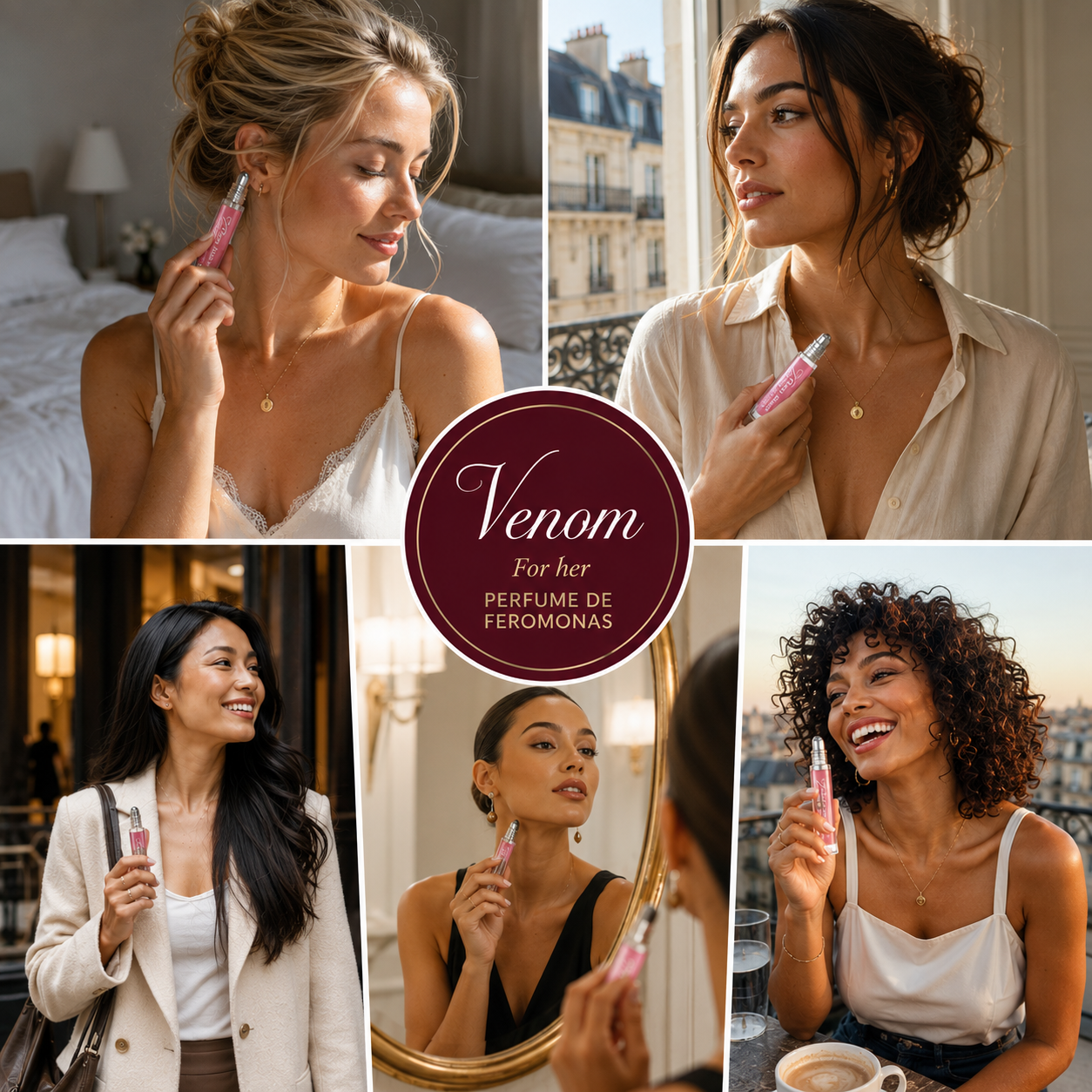 Perfume de Feromonas Venom – Confianza irresistible en cada gota.
