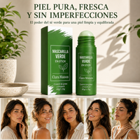 Mascarilla Purificante de Té Verde – Consigue unos Poros Más Limpios y una Piel Radiante