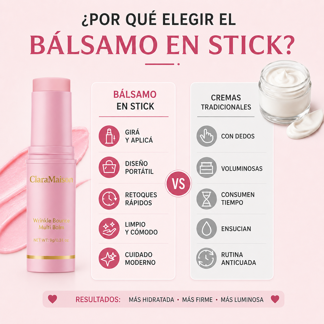 Bálsamo Multiaction Rejuvenecedor  - Cuidado, hidratación y luminosidad en cada aplicación.