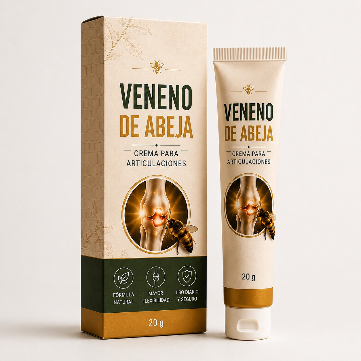 Veneno de Abeja — Crema para Articulaciones