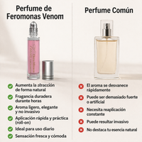Perfume de feromonas Venom para mujer: atracción irresistible en cada gota.