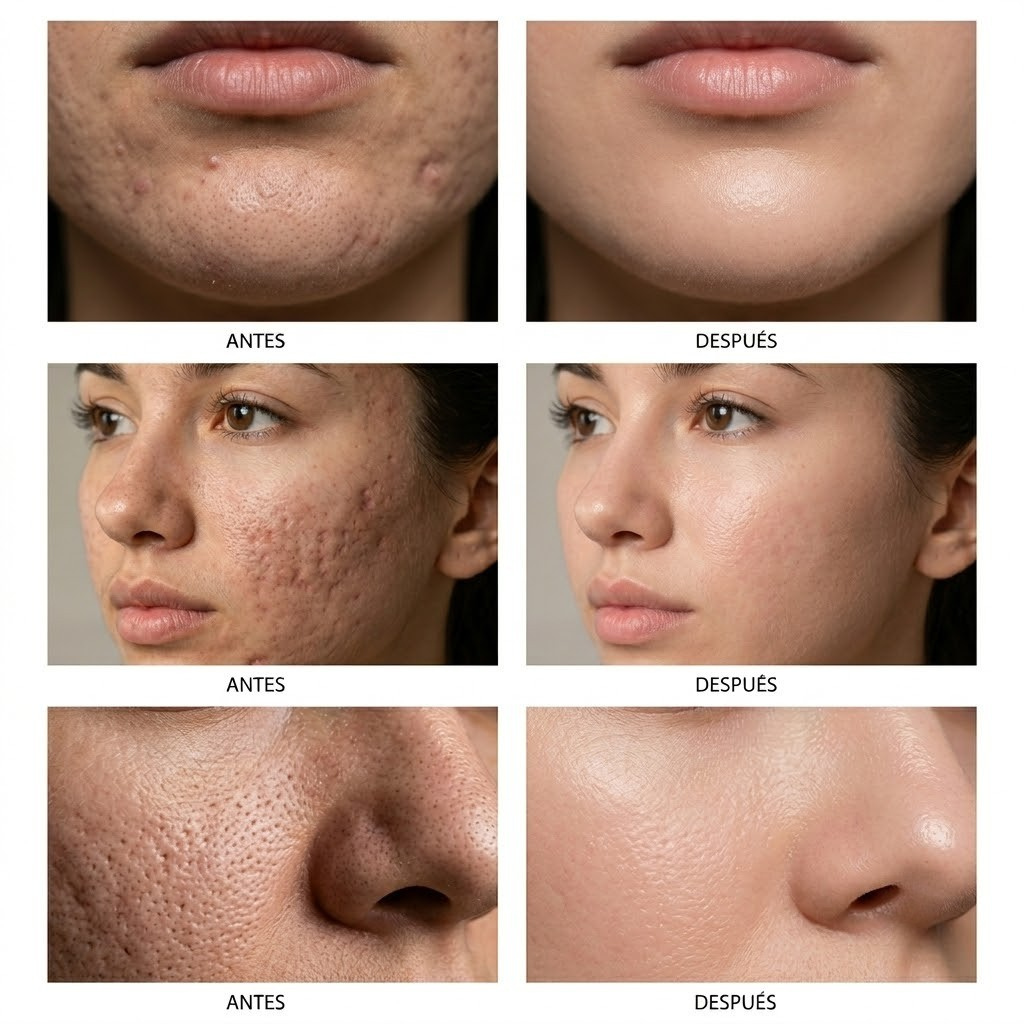 Mascarilla facial verde purificante – Piel Más Clara en Minutos