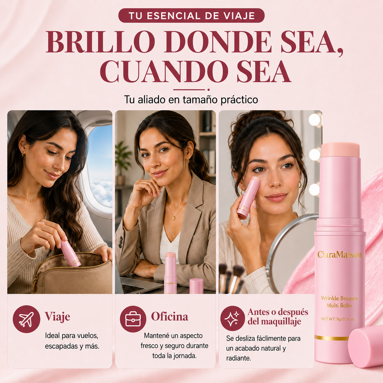 Bálsamo Multiaction Rejuvenecedor  - Cuidado, hidratación y luminosidad en cada aplicación.