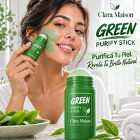 Clara Maison Green Purify Stick - Purificá tu piel. Revelá tu brillo natural