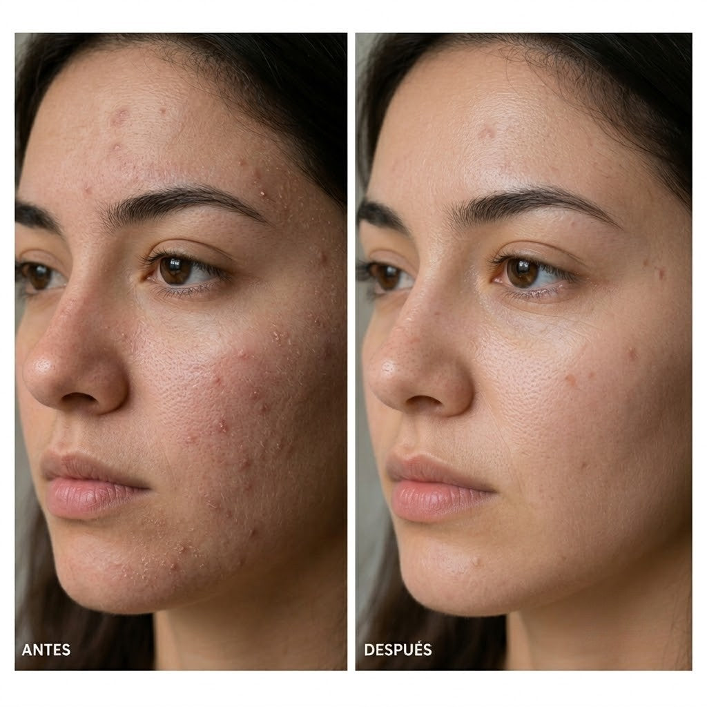 Mascarilla facial verde purificante – Piel Más Clara en Minutos