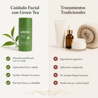 Mascarilla Purificante de Té Verde – Piel Más Clara en Minutos